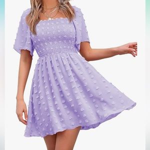 3 FOR $35 - WORN ONCE - Women's Summer Flowy Mini Sundress
